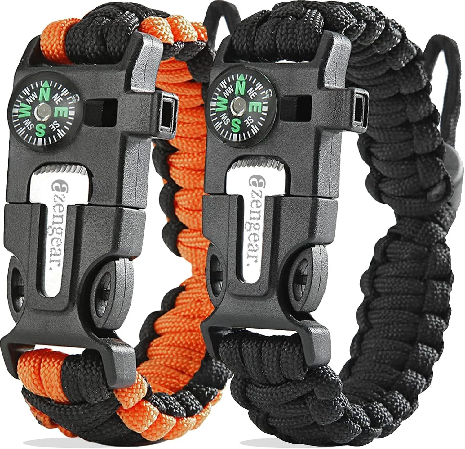 aZengear Paracord Survival Bracelet